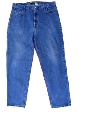I IClassic High-Rise Blue Denim Jeans